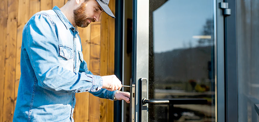 Frameless Glass Storefront Door Locks Replacement in La Habra Heights, CA